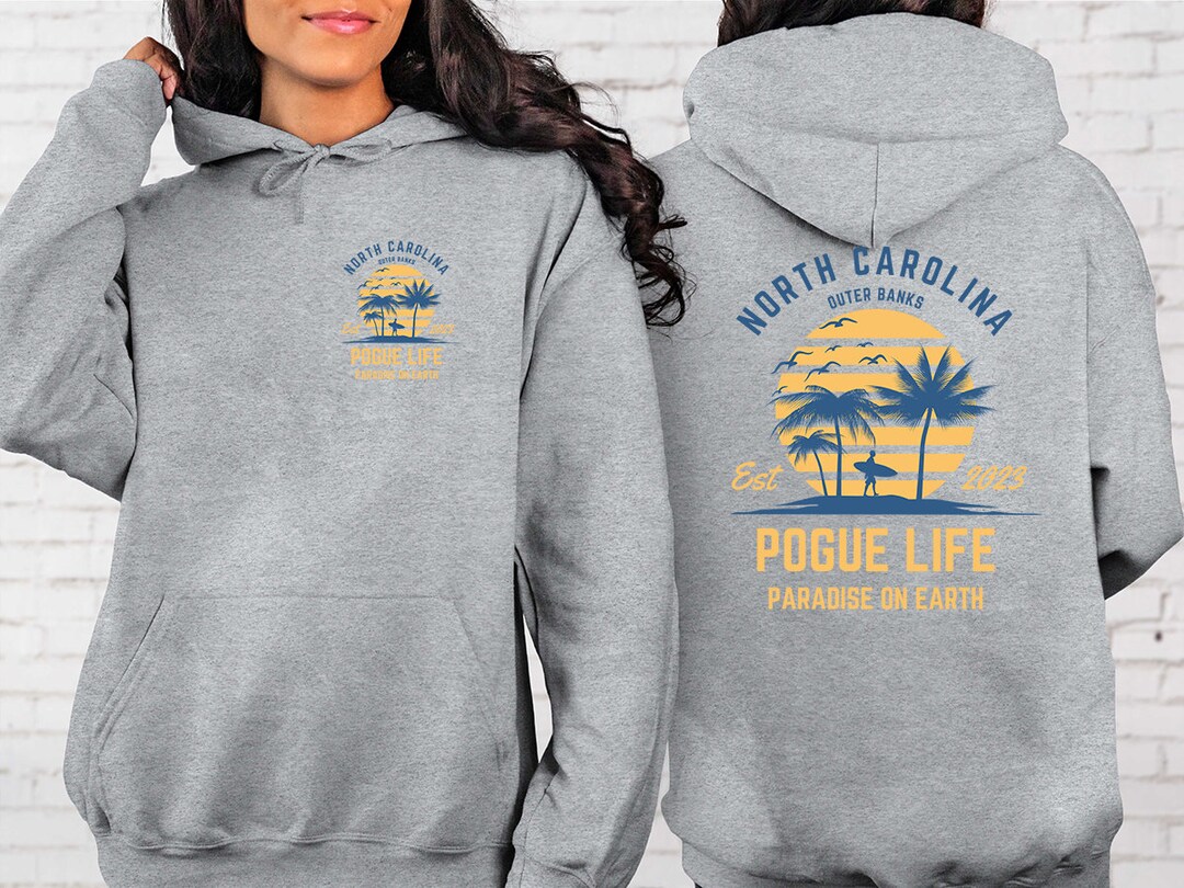 Outer Banks Sweatshirt OBX Beach Hoodie Pogue Life Hoodie Etsy