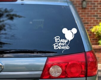 Disney Baby On Board Etsy
