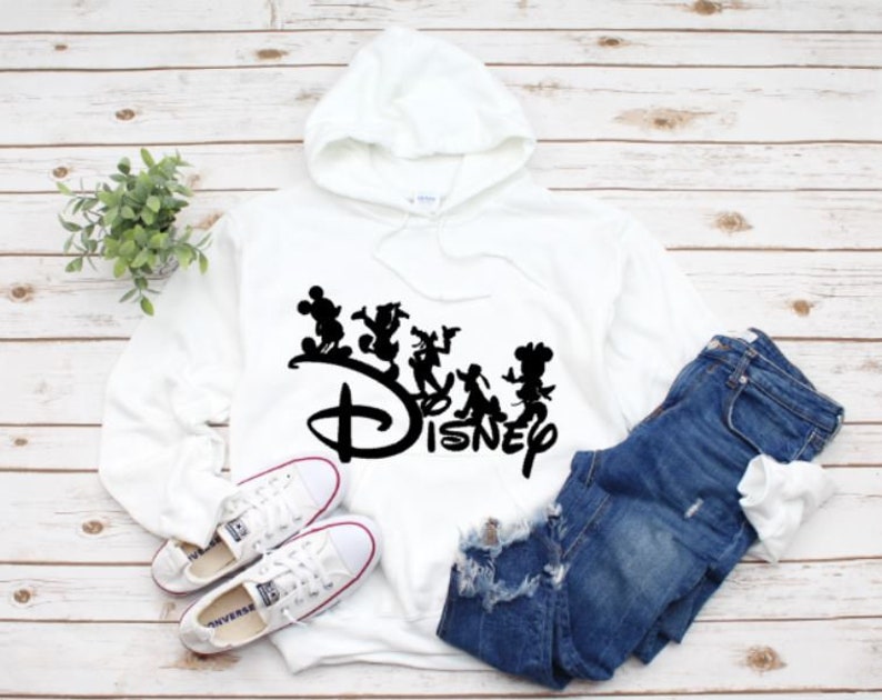 Disney Characters heat transfer vinyl decal mickey minnie Etsy