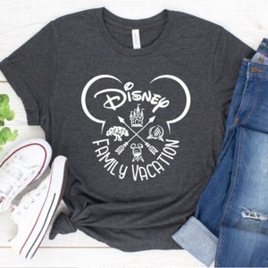 Disney World Family Vaction heat transfer vinyl decal, matching shirts, htv, iron on