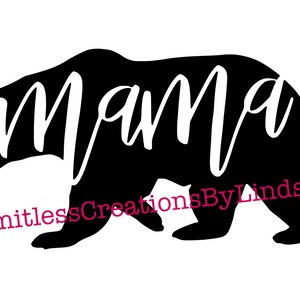 Mama Bear Car Decal
