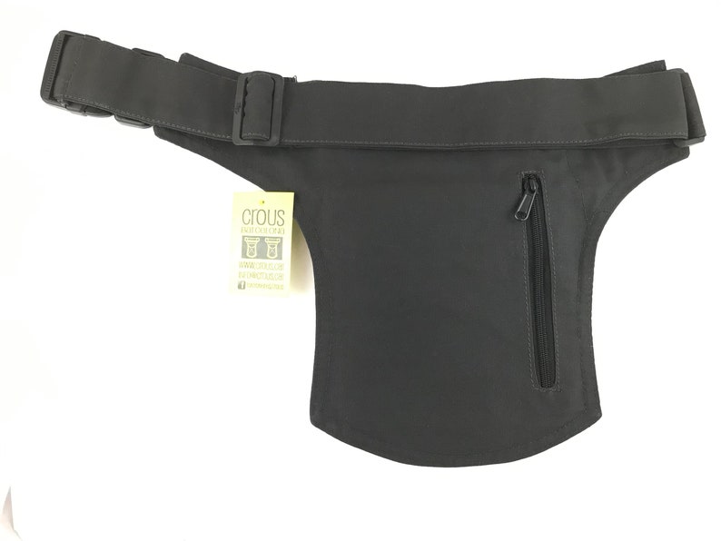 Fanny PackShoulder bagpouch or bag model Stiching unisex Hip Bag Adjustable strap Travel bag Cotton Canvas. Holster bag