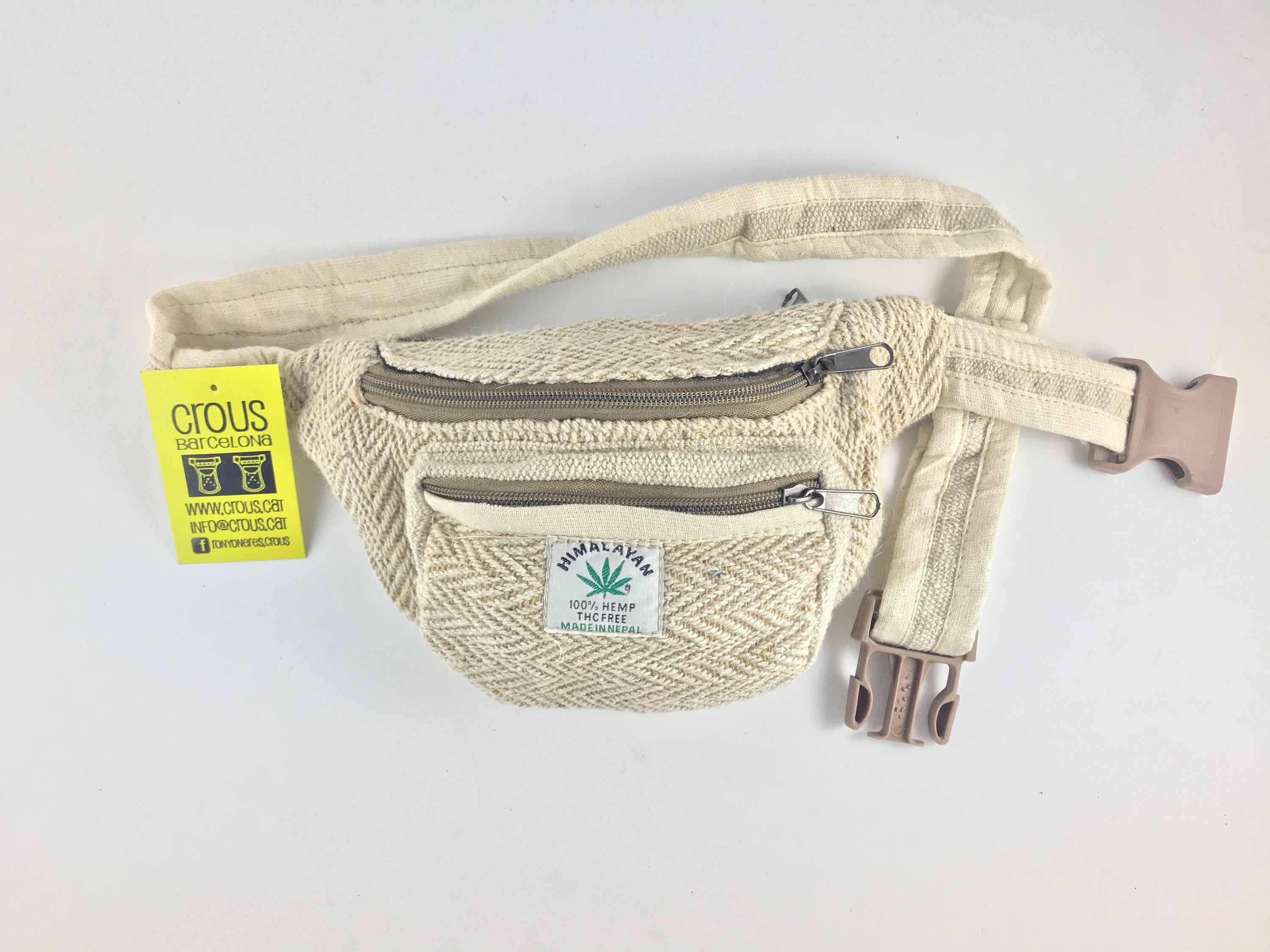 Riñonera/Bandolera/Faltriquera modelo Nepal Hemp - España