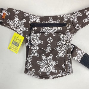Unisex fanny pack/shoulder bag/Faltriquera model &quot;Stiching&quot;. Travel bag. Hip Bag. Holster bag. Adjustable strap. Cotton Canvas.