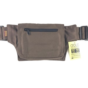 Unisex Pouch/Shoulder bag/pouch or bag. Travel bag. Hip Bag. Holster bag. Adjustable strap. Cotton Canvas.
