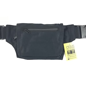 Unisex &quot;Pouch&quot; fanny pack/shoulder bag/pouch bag. Travel bag. Hip Bag. Holster bag. Adjustable strap. Cotton Canvas.