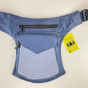 Fanny pack/Bandolera/Faltriquera model &quot;Stiching&quot; unisex. Travel bag. Hip Bag. Holster bag. Adjustable strap. Algodon Canvas.