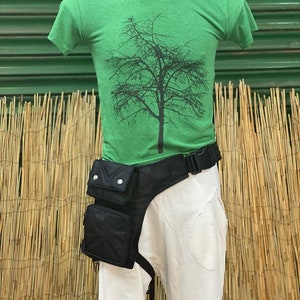 Kidney/Bag/Pallet bag model &quot;Victor WATERPROOF&quot; unisex. Travel bag. Hip Bag. Holster bag. Leg bag. Adjustable strap.