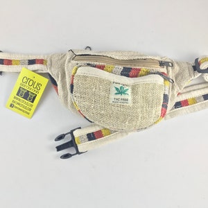 Kidney/Bag/Pallet bag model &quot;Nepal Hemp&quot; unisex. Travel bag. Hip Bag. Holster bag. Adjustable strap. hemp hemp