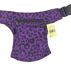 Unisex &quot;Sticching&quot; fanny pack/shoulder bag/pocket. Travel bag. Hip Bag. Holster bag. Adjustable strap. Cotton Canvas.