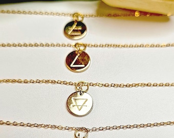 Elements Charm Necklaces (Water Signs) SCORPIO CANCER PISCES