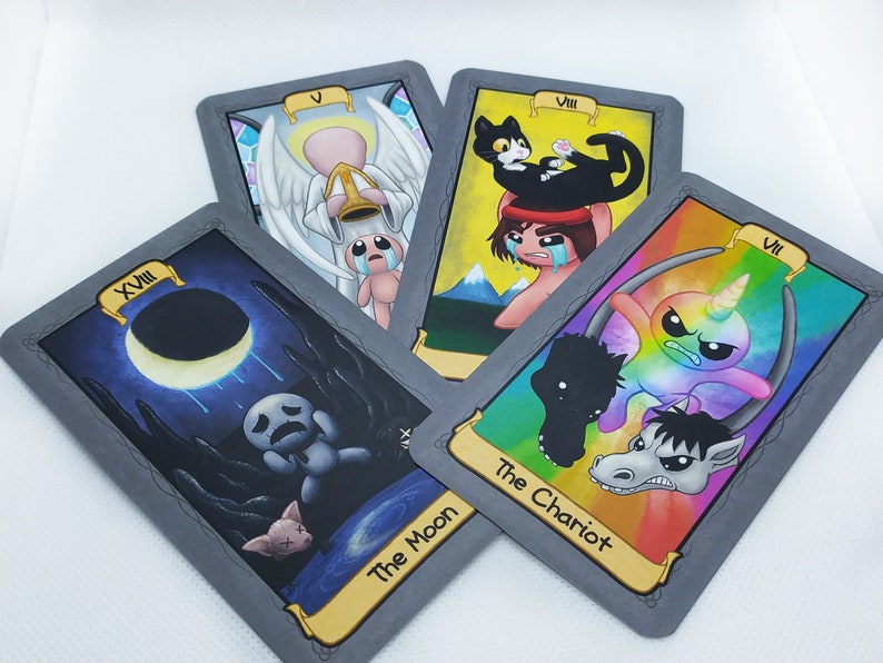 The Binding Of Isaac Major Arcana Tarot Deck Binding Of Isaac Etsy