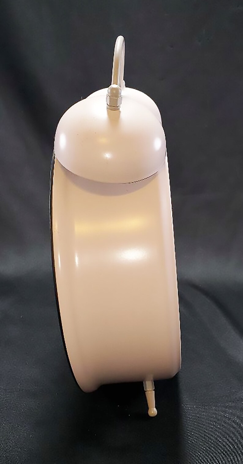 Jumbo Pink Double Bell Alarm Clock Etsy