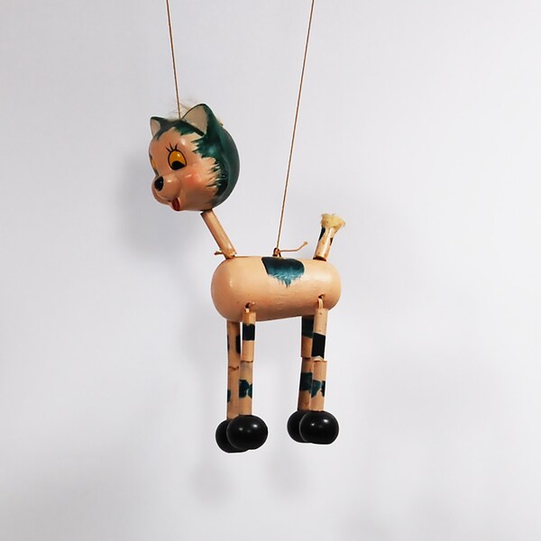 Pelham 2 String Puppet Marionette Cat