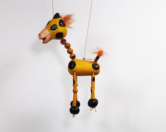 Pelham 2 String Puppet Marionette Giraffe