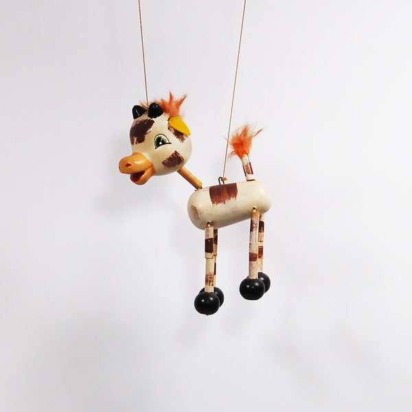 Pelham 2 String Puppet Marionette Cow