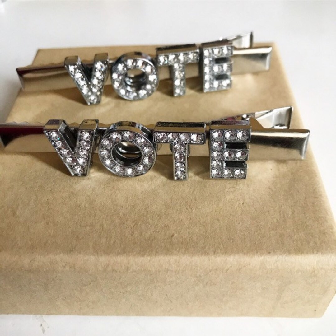 Vote Hair Clips for Women, Vote Hair Clips 2020, Vote Pins, Hair ...