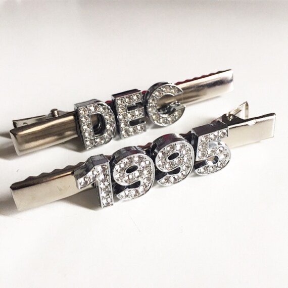 Personalised on sale hair clips