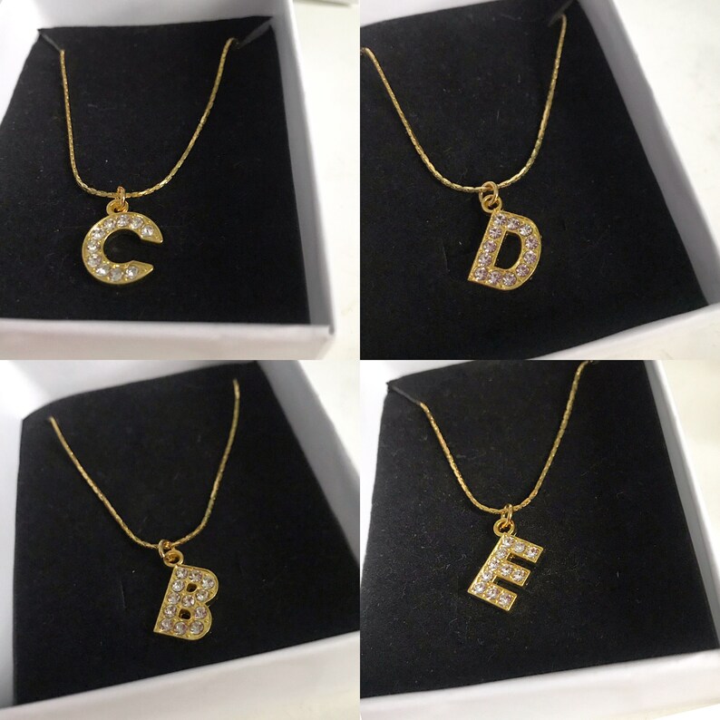 Custom Necklace Christmas Gift Stocking Stuffer Initial Jewelry Gift for Her Initial Necklace Mom Necklace