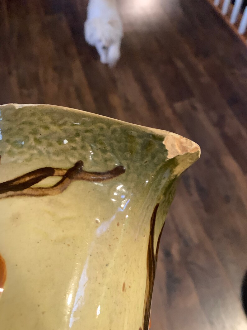 Antique Roseville Pottery Cow Pitcher From the Company's Etsy