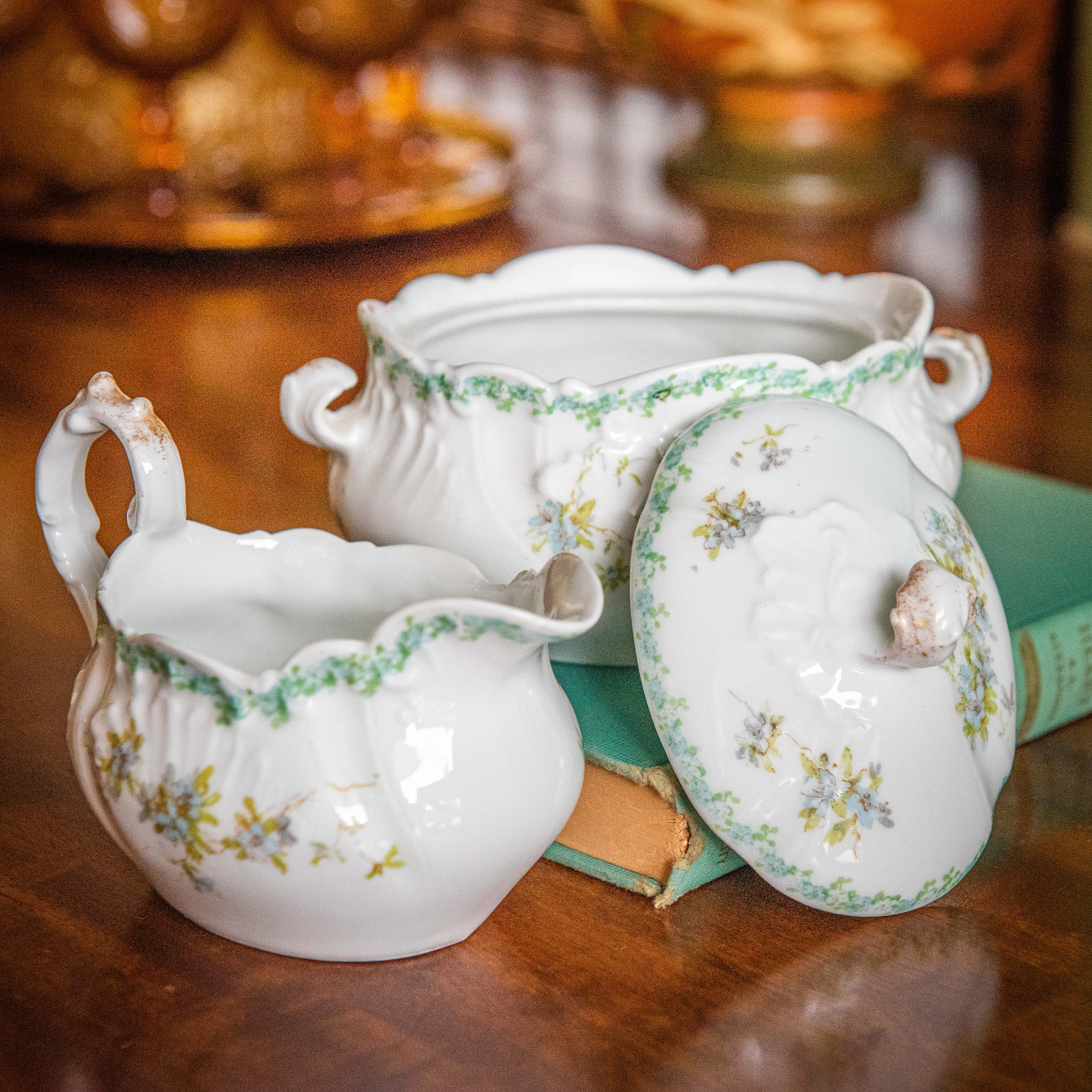 Georges Boyer Limoges France Small Creamer with Square