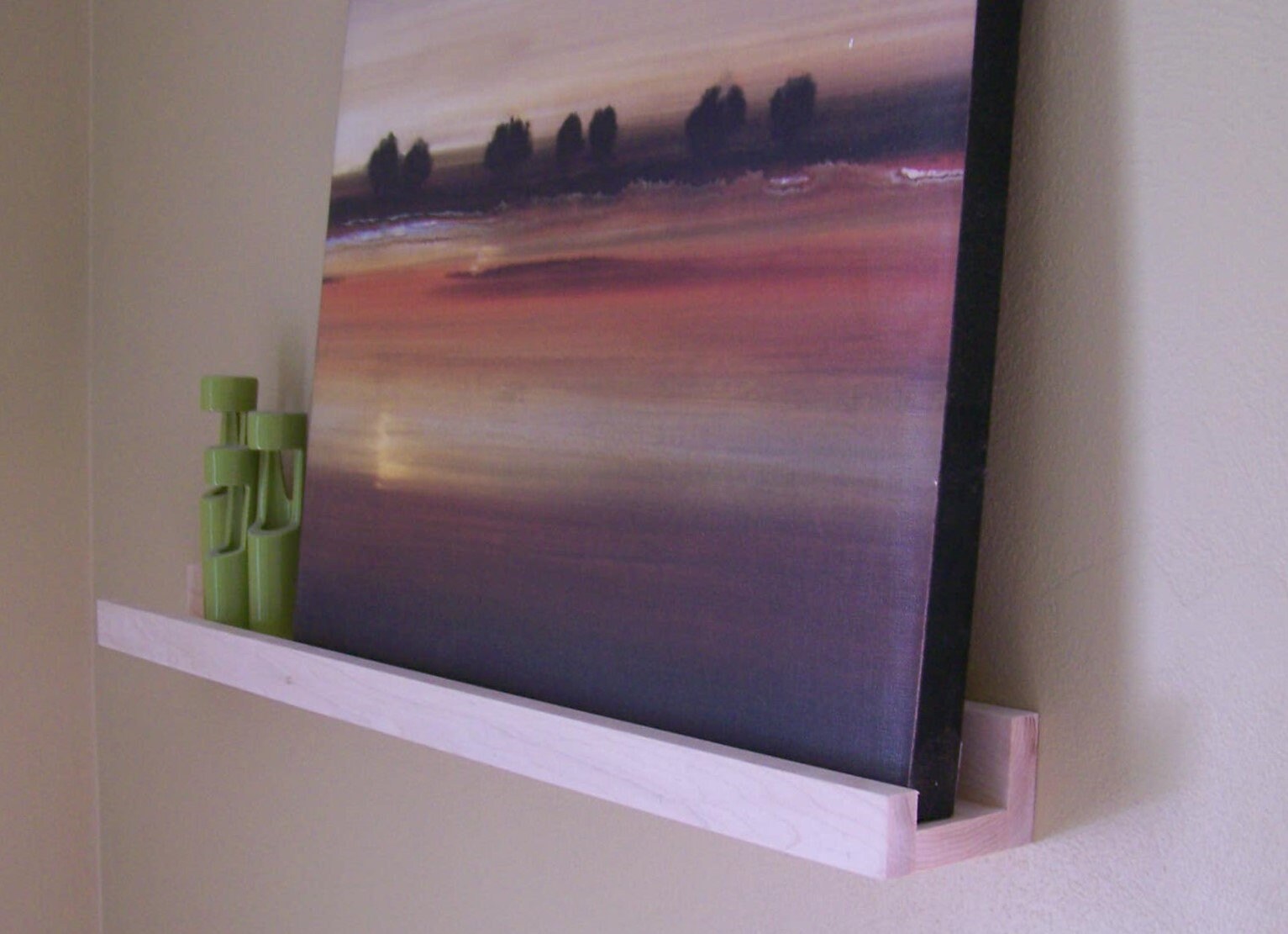 4ft to 8ft FLOATING PICTURE LEDGE Floating Shelf Etsy