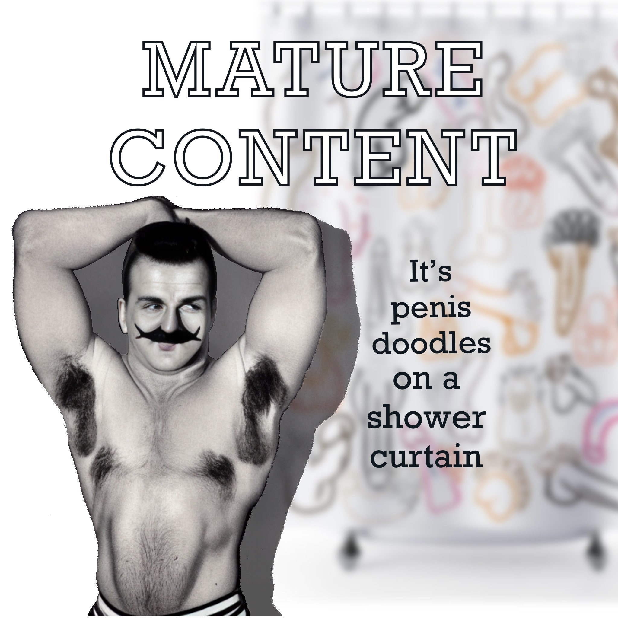 33 Weenie Shower Curtains