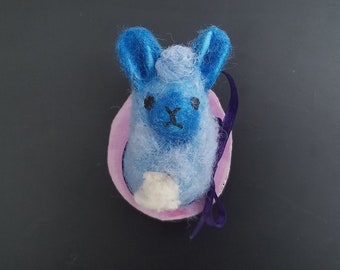 Calamita da frigorifero o decorazione da parete per animali di peluche in finta tassidermia di alpaca