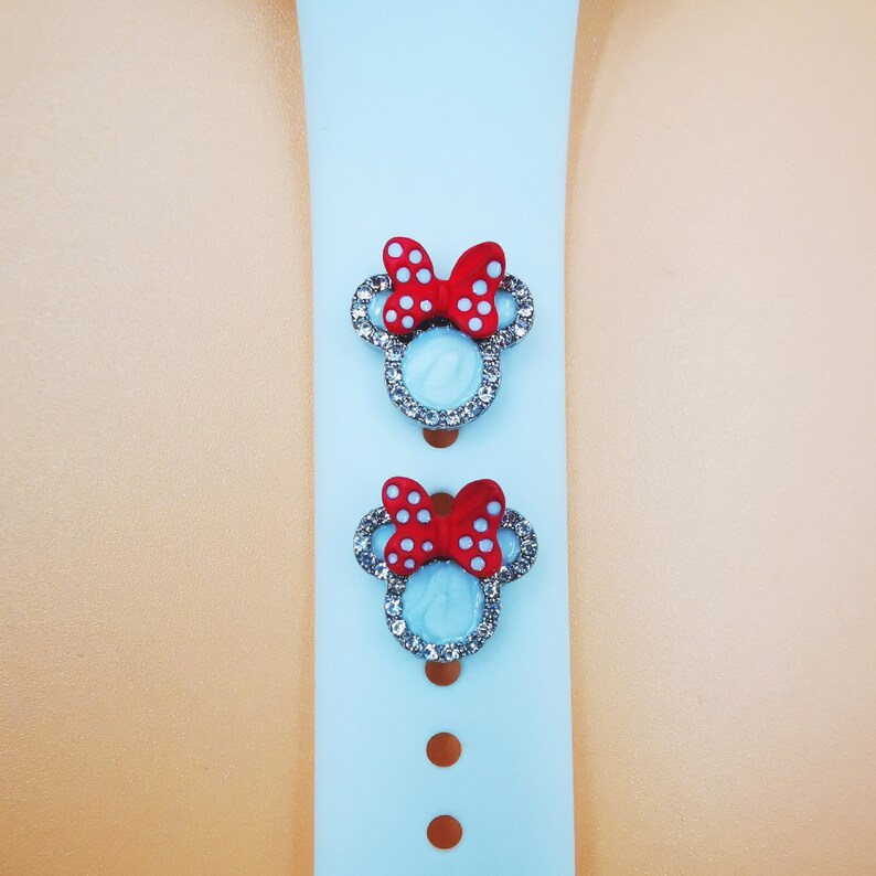 Lovely Cartoon Apple Watch Charm Stud Band Buddy Accessory Etsy