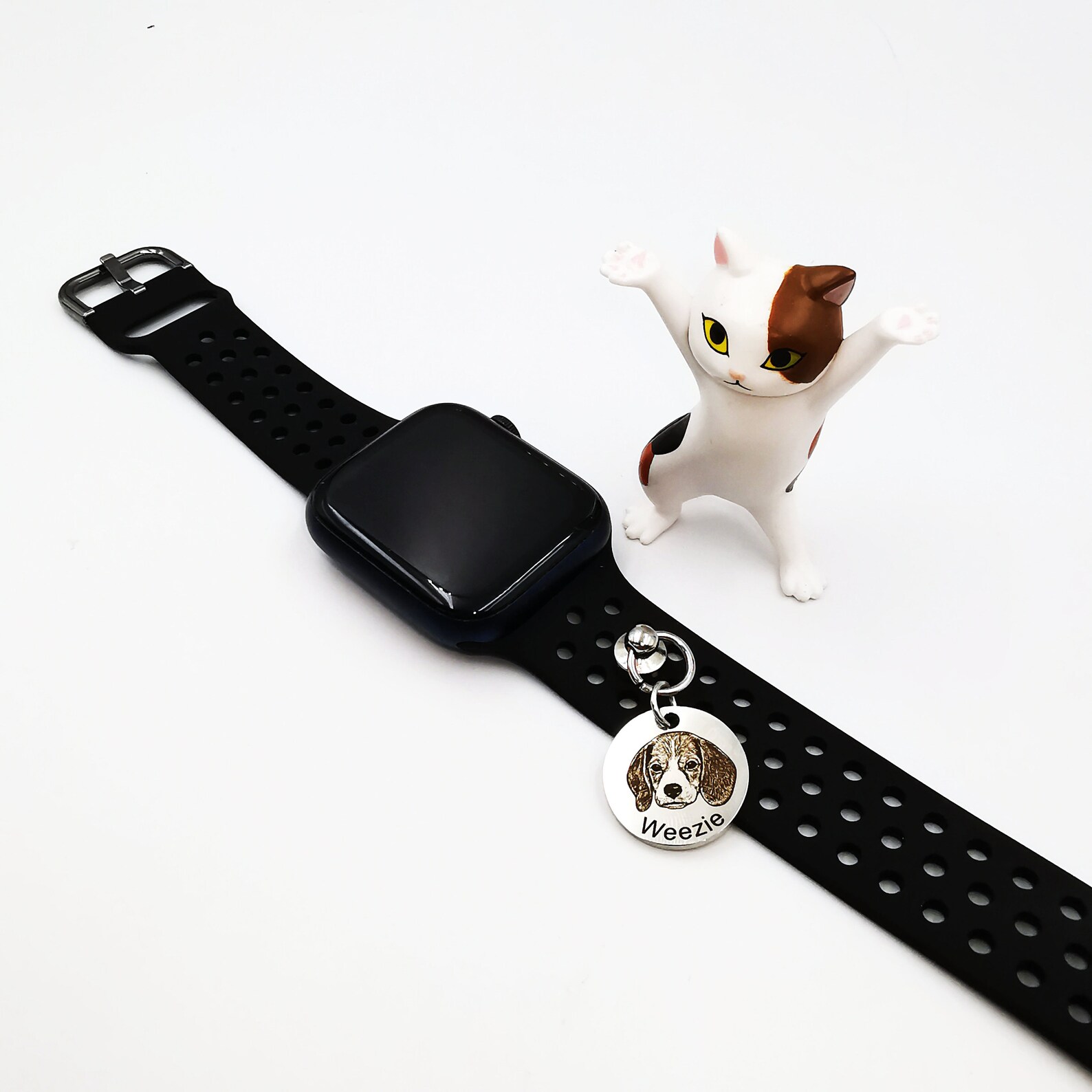 Customized Pendant Apple Watch Charm Apple Watch Band Stud Etsy