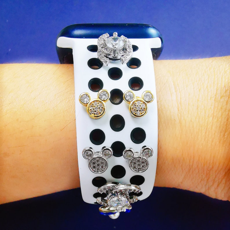 Bling Cute Apple Watch Charms Apple Watch Band Stud Watch Etsy