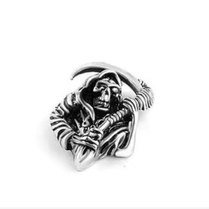 Gothic Vintage Grim Reaper Scythe Apple Watch Charm Stud, Band Buddy ...