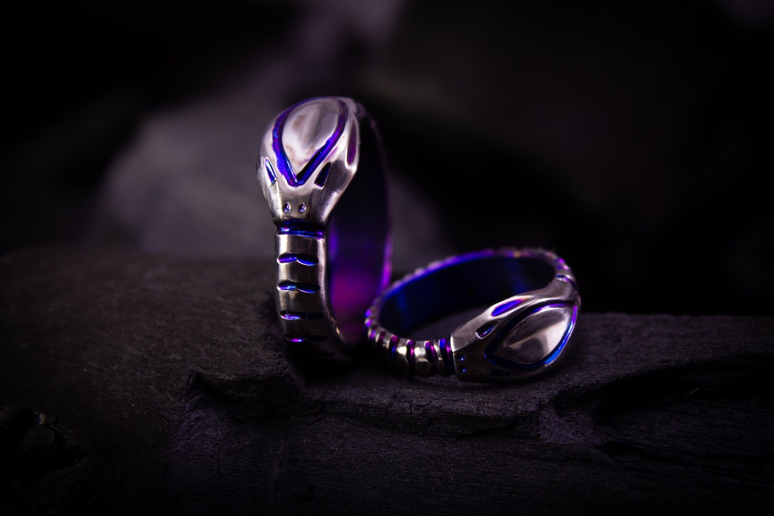 Titanium ring.Hypoallergenic Metal. Unisex ring. Handmade Etsy