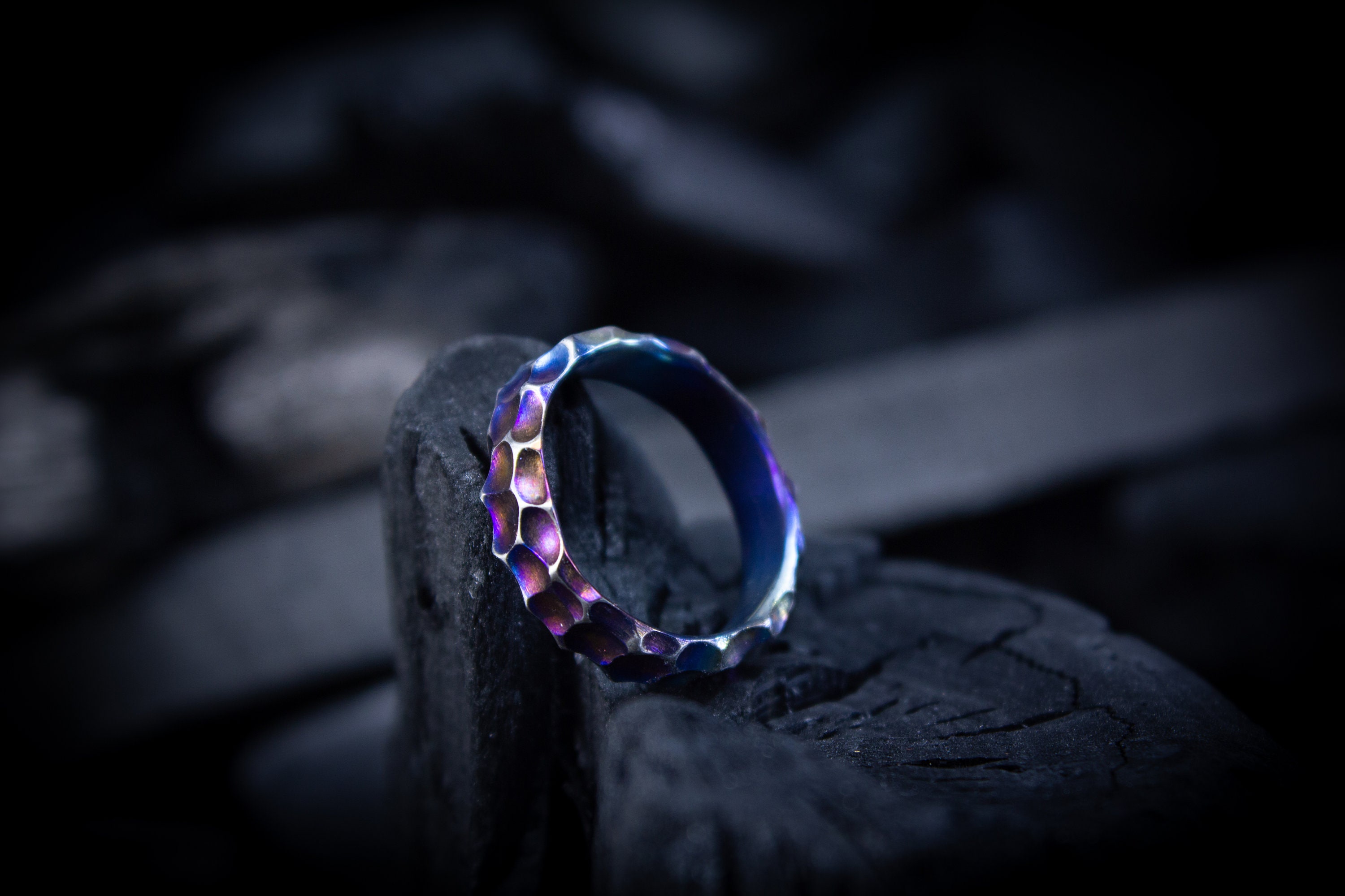 titanium ring. Hypoallergenic Metal. Unisex ring. Etsy