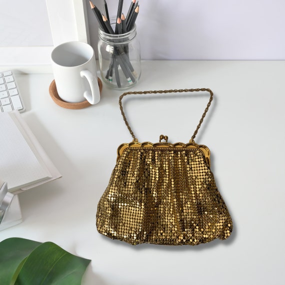 Vintage Gold Chain Mini Purse | Vintage Aesthetic… - image 2