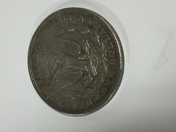 Collectible Vintage 1888 E Pluribus Unum One Dollar Silver Etsy