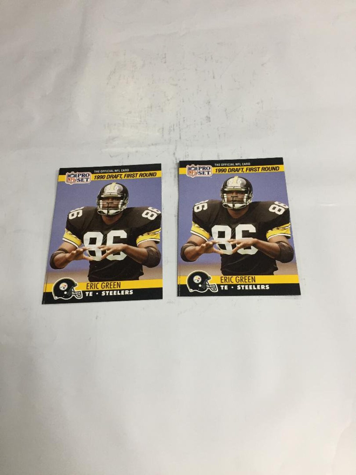 Collectible NFL PRO Set 1990 Draft First Round Eric Green Etsy