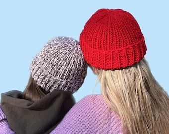 Strickmütze #merinomats Strickanleitung Deuschte PDF Datei - digitaler Download, Merinomütze gestrickt, Anfänger Anleitung