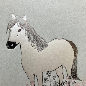 Wenskaart paard