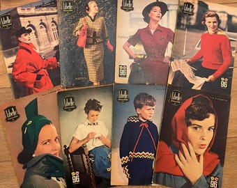 1952 Nederlands damestijdschrift 'Libelle', 32 pagina's, mode, advertenties, kinderen