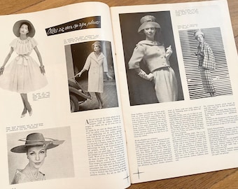 Nederlands tijdschrift 1950 - 1959, 56 - 70 pagina's, mode, advertenties, zelf maken, knutselen, kinderen