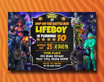 Fortnite Drift Etsy - invitations fortnite event fortnite party fortnite invitation fortnite printable fortnite digital