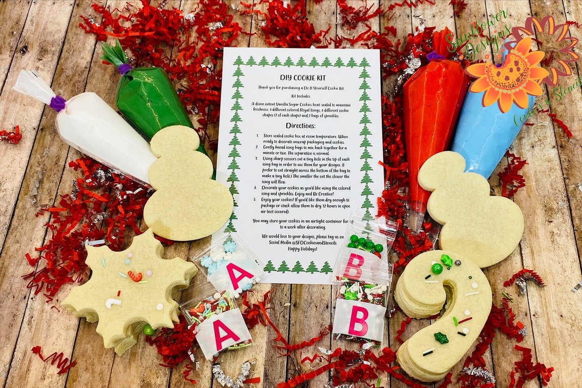 DIY Christmas Cookie Kit 1 | Etsy