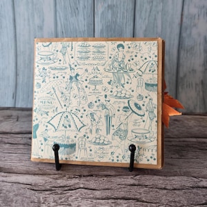 Junk Journal / Scrapbook Album 1920&#39;s French Cafe