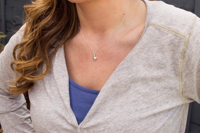 Sterling Silver necklace turtle jewellery turtle necklace Sterling Silver Turtle Necklace