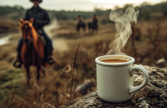 Cowboy Blend Coffee Speciality Small Batch Fresh Ground Whole Bean Espresso