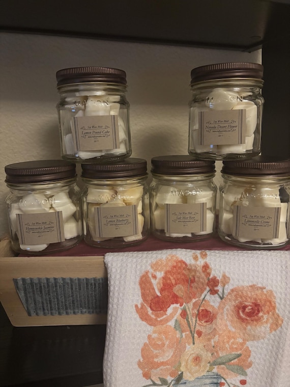 Mason Jar Soy Wax Melts