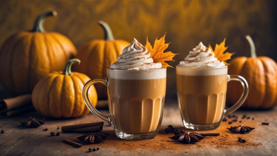 Pumpkin Spice Speciality Coffee Single Origin Small Batch Fresh Roasted Whole Bean Espresso Ground