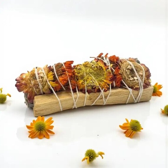 Sage Bundle - Orange Sinuata & Palo Santo