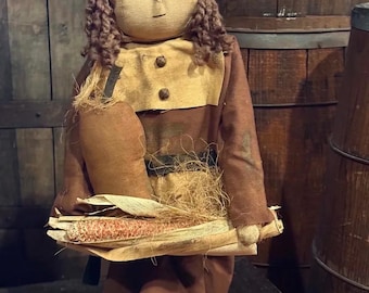 Handmade Primitive Pilgrim Woman -New Fall-2026